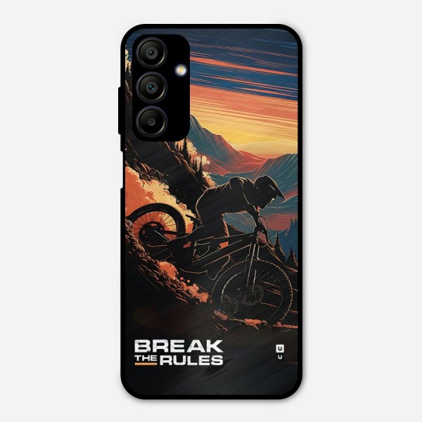 Break The Rules Metal Back Case for Galaxy A15 5G