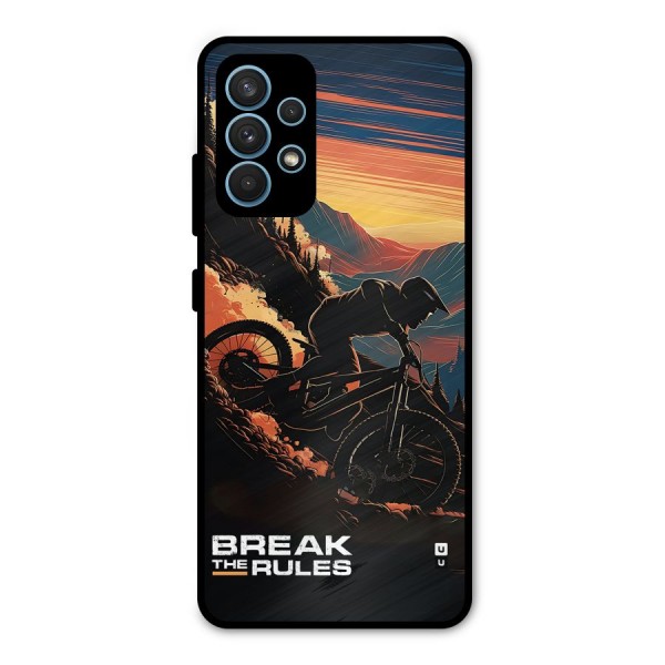 Break The Rules Metal Back Case for Galaxy A32