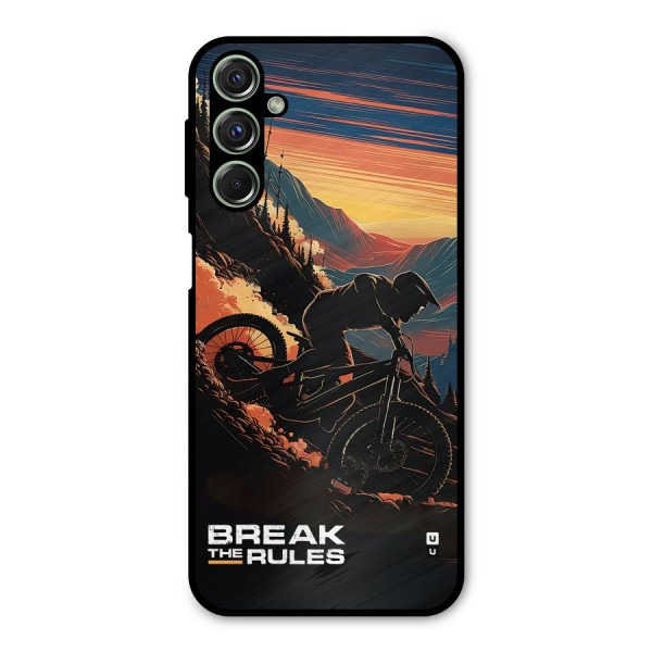 Break The Rules Metal Back Case for Galaxy F34