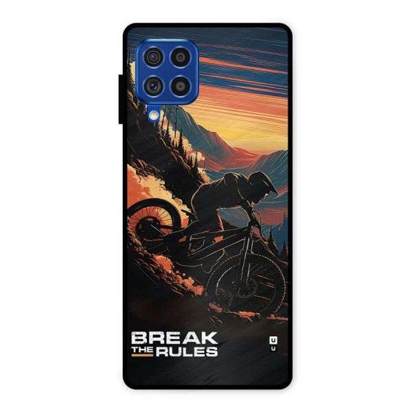 Break The Rules Metal Back Case for Galaxy F62