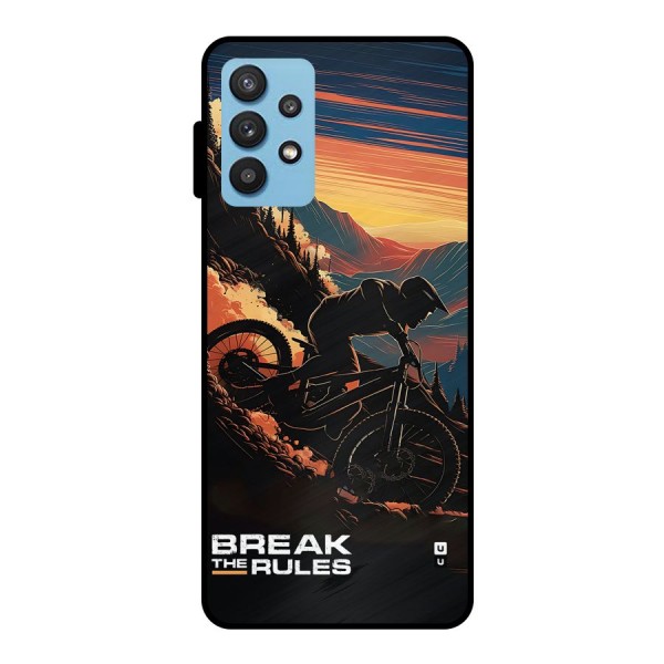 Break The Rules Metal Back Case for Galaxy M32 5G