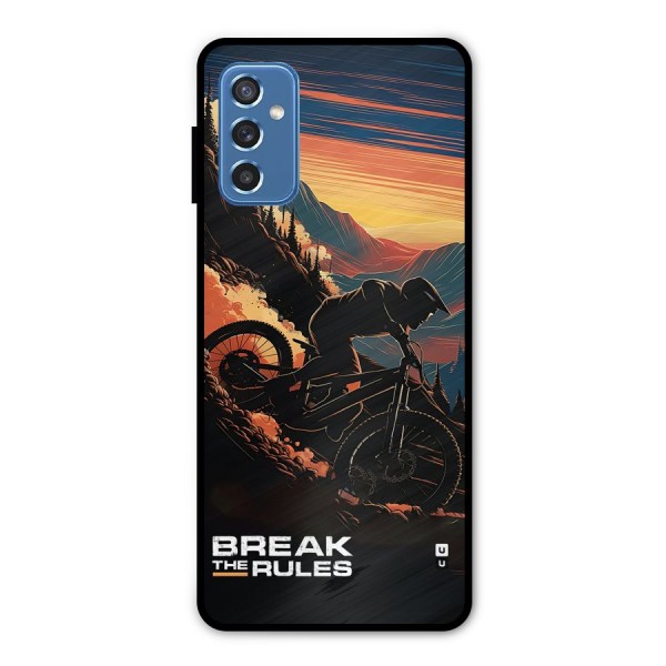 Break The Rules Metal Back Case for Galaxy M52 5G