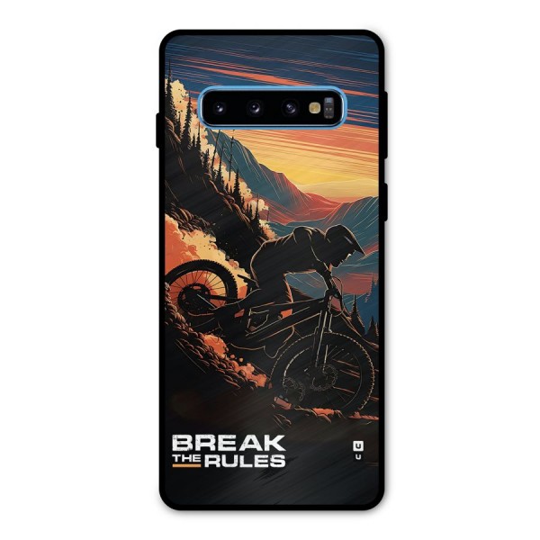 Break The Rules Metal Back Case for Galaxy S10