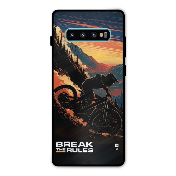 Break The Rules Metal Back Case for Galaxy S10 Plus