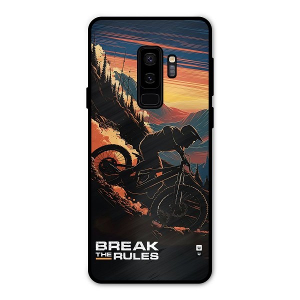 Break The Rules Metal Back Case for Galaxy S9 Plus