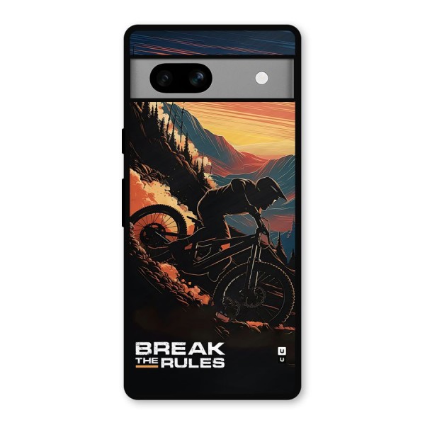 Break The Rules Metal Back Case for Google Pixel 7a