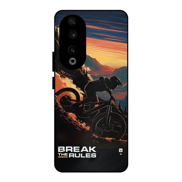 Break The Rules Metal Back Case for Honor 90