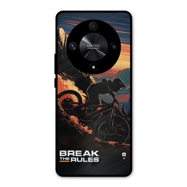 Break The Rules Metal Back Case for Honor X9b