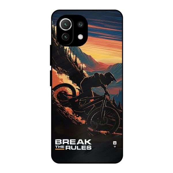 Break The Rules Metal Back Case for Mi 11 Lite