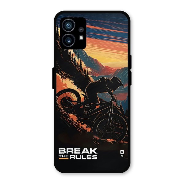 Break The Rules Metal Back Case for Nothing Phone 1