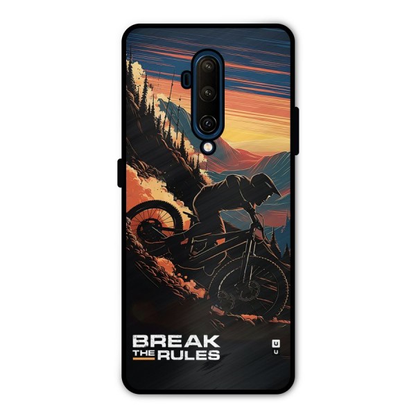 Break The Rules Metal Back Case for OnePlus 7T Pro