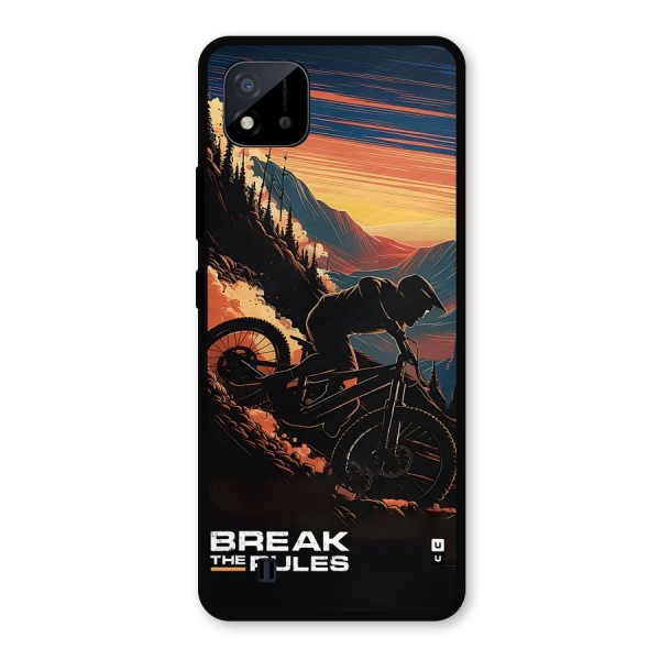 Break The Rules Metal Back Case for Realme C11 2021