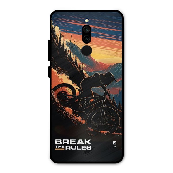 Break The Rules Metal Back Case for Redmi 8