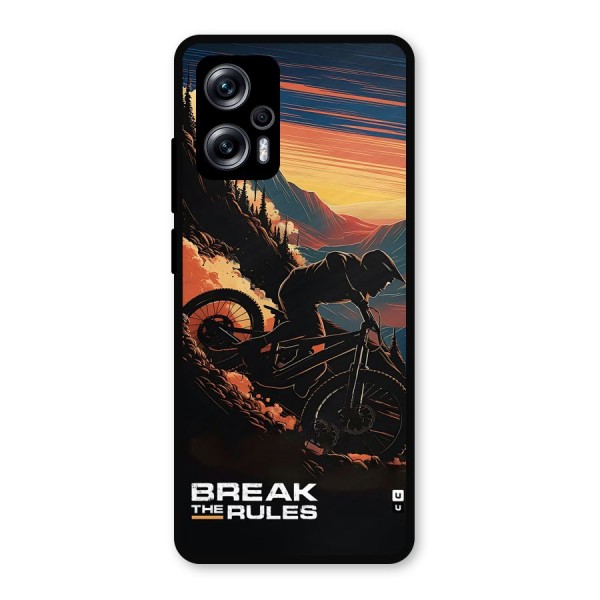 Break The Rules Metal Back Case for Redmi K50i