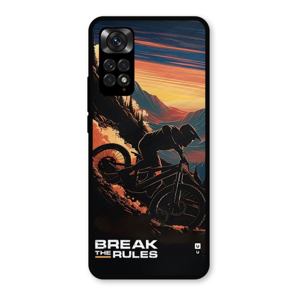 Break The Rules Metal Back Case for Redmi Note 11