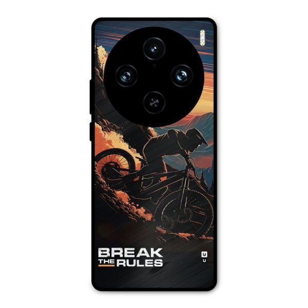 Break The Rules Metal Back Case for Vivo X100 Pro