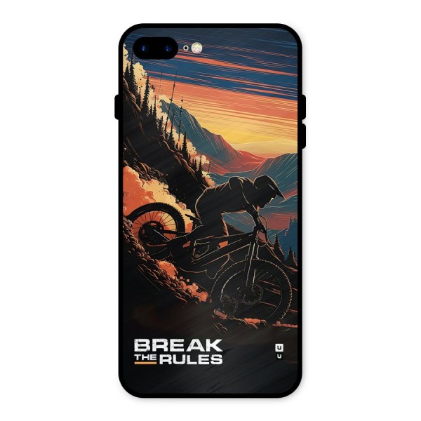 Break The Rules Metal Back Case for iPhone 8 Plus