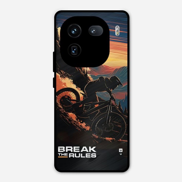 Break The Rules Metal Back Case for iQOO 12