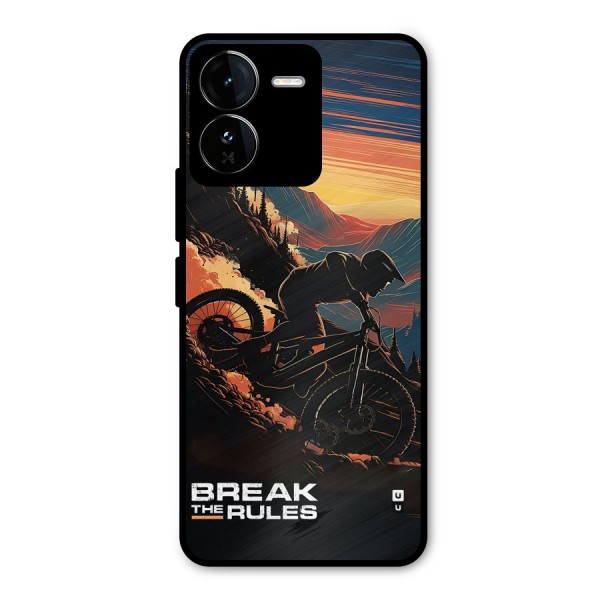 Break The Rules Metal Back Case for iQOO Z9