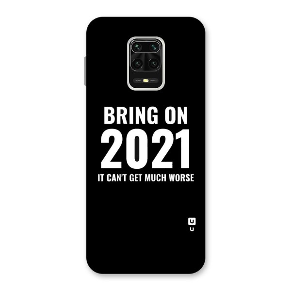 Bring On 2021 Back Case for Poco M2 Pro