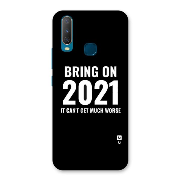 Bring On 2021 Back Case for Vivo Y12