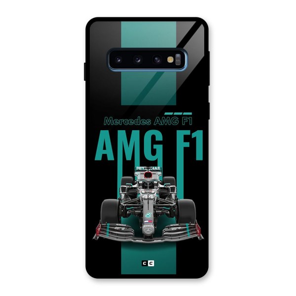 Brisk Car Glass Back Case for Galaxy S10