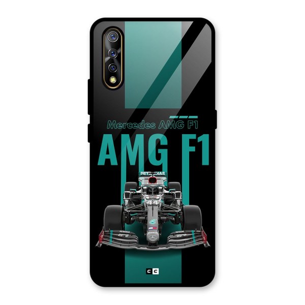 Brisk Car Glass Back Case for Vivo Z1x