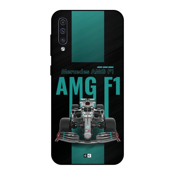 Brisk Car Metal Back Case for Galaxy A50