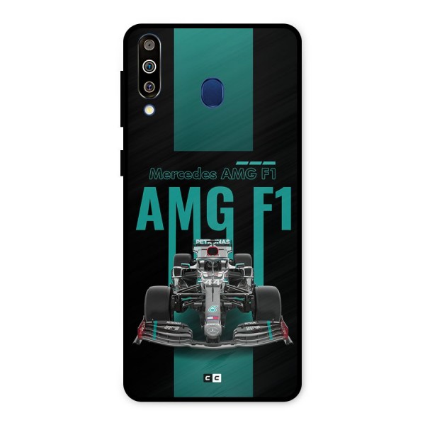 Brisk Car Metal Back Case for Galaxy M30