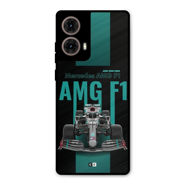 Brisk Car Metal Back Case for Moto G85