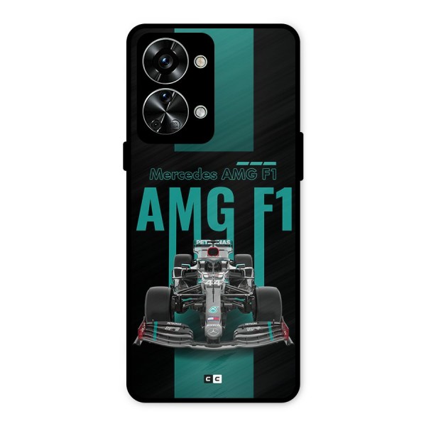 Brisk Car Metal Back Case for OnePlus Nord 2T