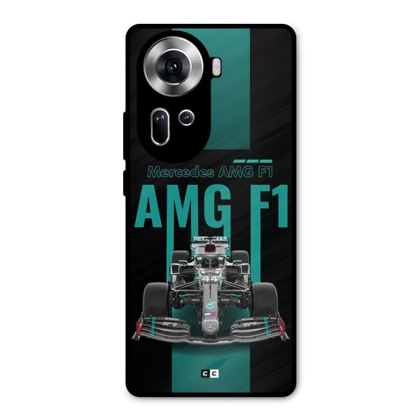 Brisk Car Metal Back Case for Oppo Reno11 5G