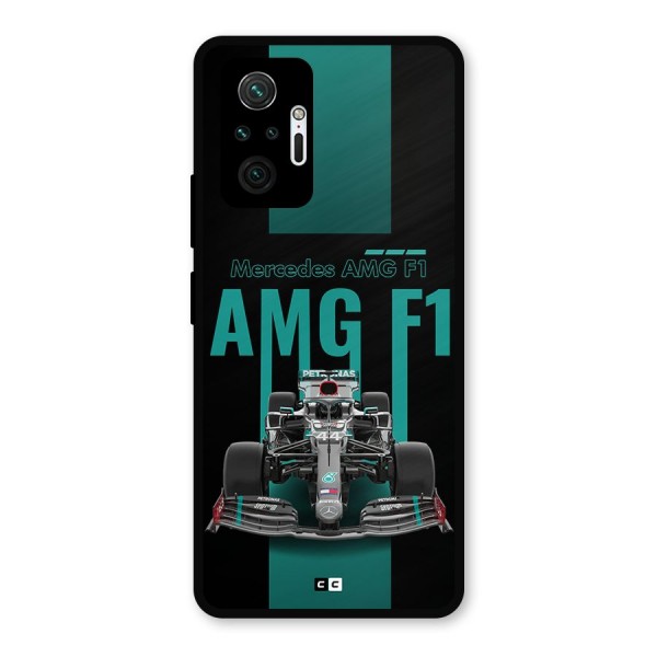 Brisk Car Metal Back Case for Redmi Note 10 Pro