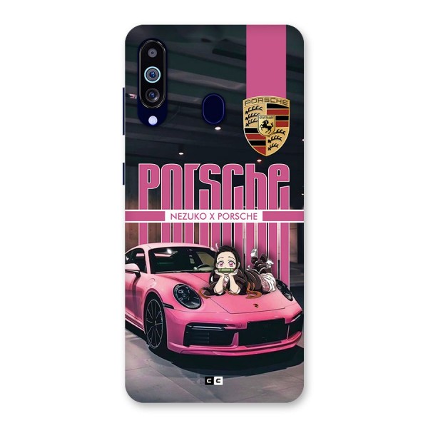 Bubble Race Car Back Case for Galaxy A60