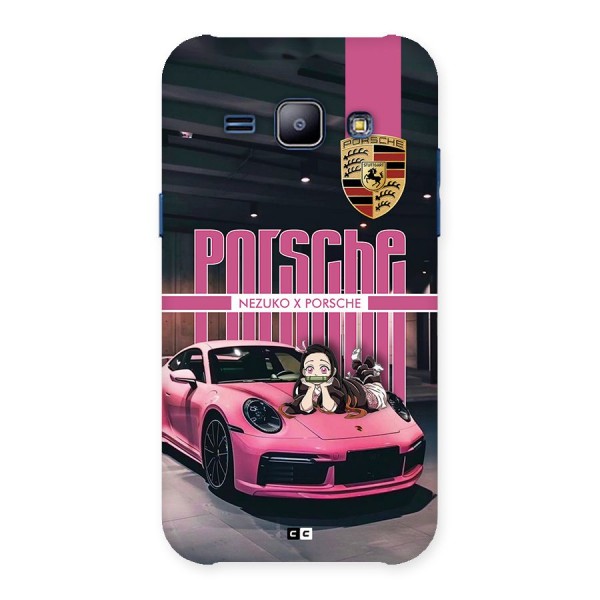 Bubble Race Car Back Case for Galaxy J1