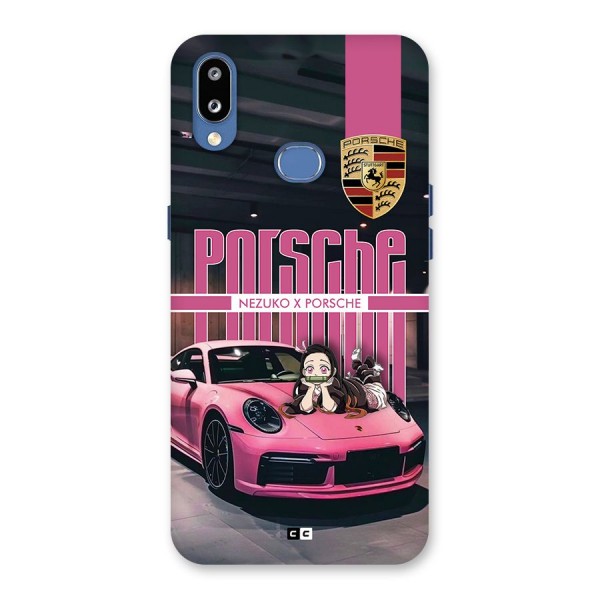 Bubble Race Car Back Case for Galaxy M01s