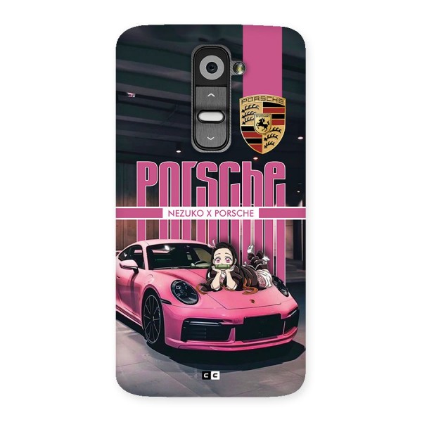 Bubble Race Car Back Case for LG G2