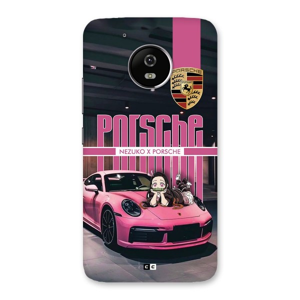 Bubble Race Car Back Case for Moto G5