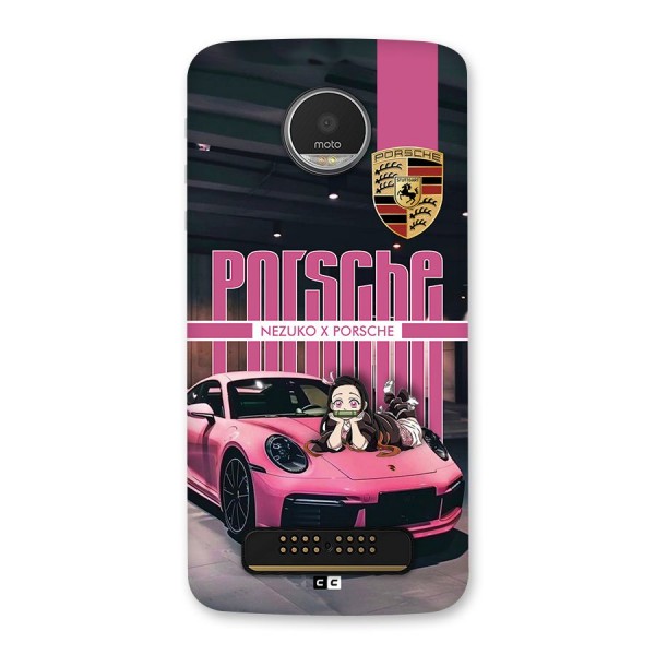 Bubble Race Car Back Case for Moto Z Play