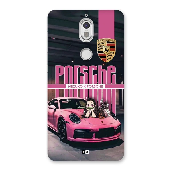 Bubble Race Car Back Case for Nokia 7