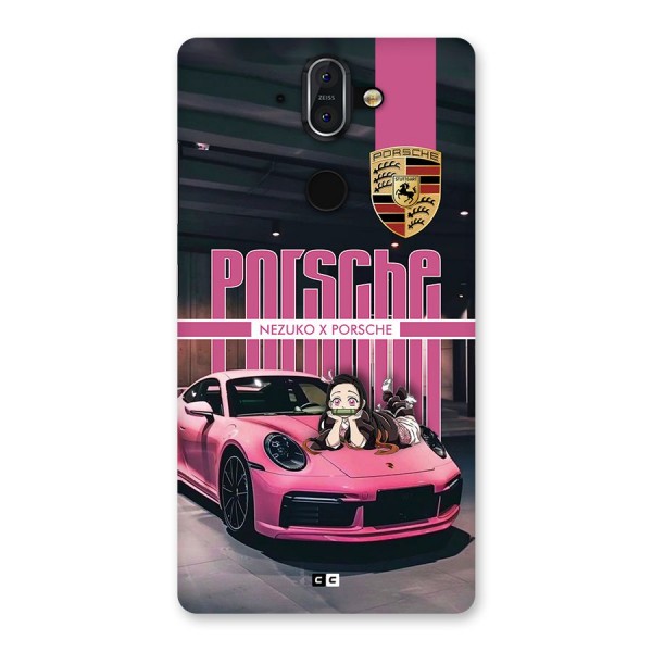 Bubble Race Car Back Case for Nokia 8 Sirocco