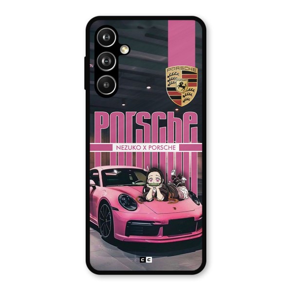 Bubble Race Car Metal Back Case for Galaxy F54