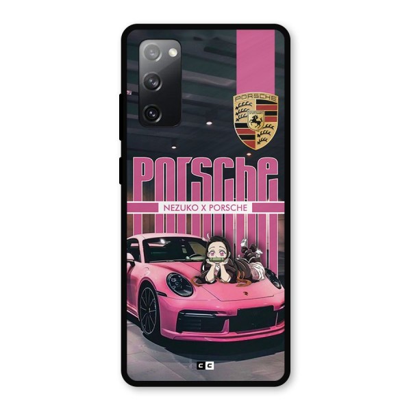 Bubble Race Car Metal Back Case for Galaxy S20 FE