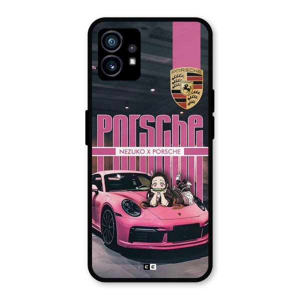 Bubble Race Car Metal Back Case for Nothing Phone 1