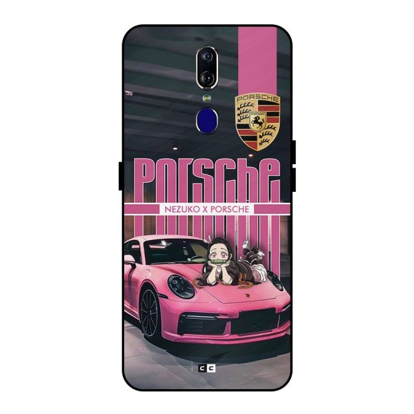 Bubble Race Car Metal Back Case for Oppo F11