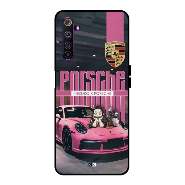 Bubble Race Car Metal Back Case for Realme 6 Pro