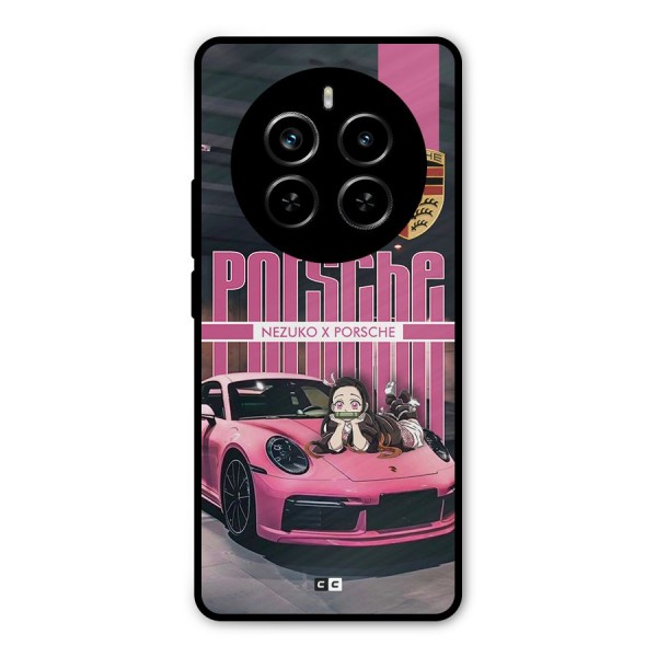 Bubble Race Car Metal Back Case for Realme P1 Pro