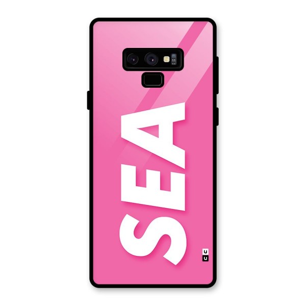 Bubble Sea Glass Back Case for Galaxy Note 9