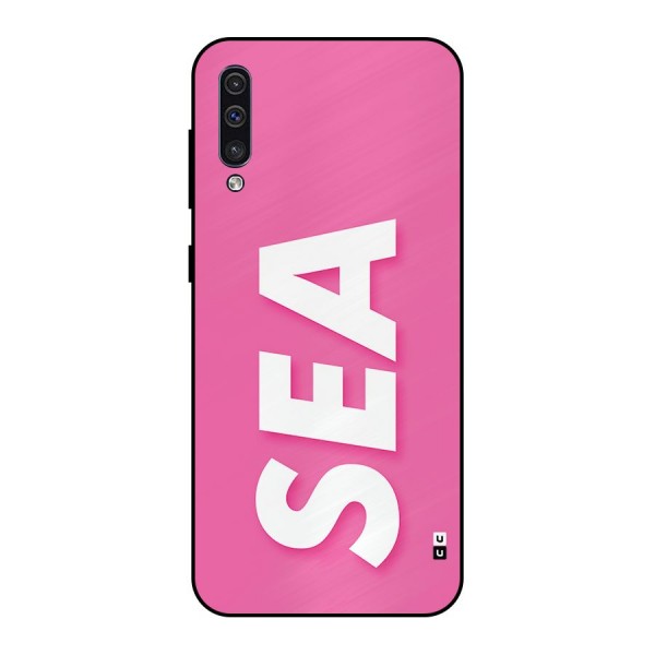 Bubble Sea Metal Back Case for Galaxy A50