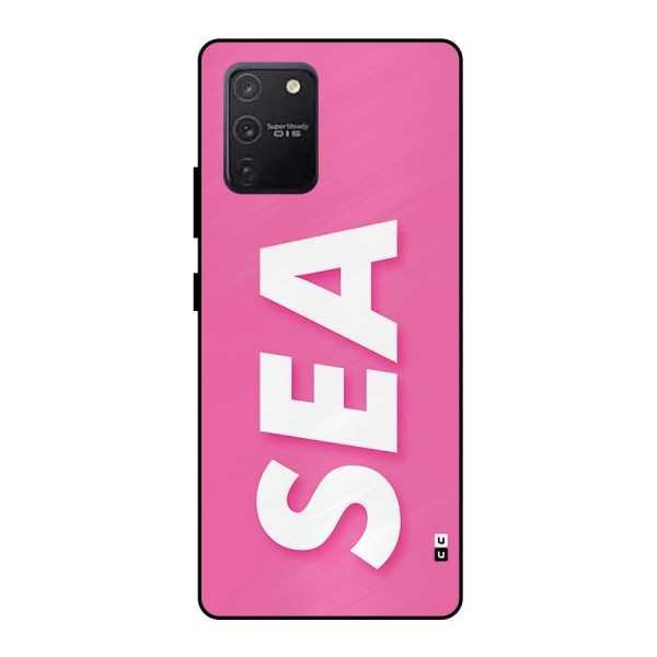 Bubble Sea Metal Back Case for Galaxy S10 Lite